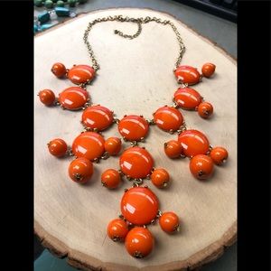 Statement bubble necklace